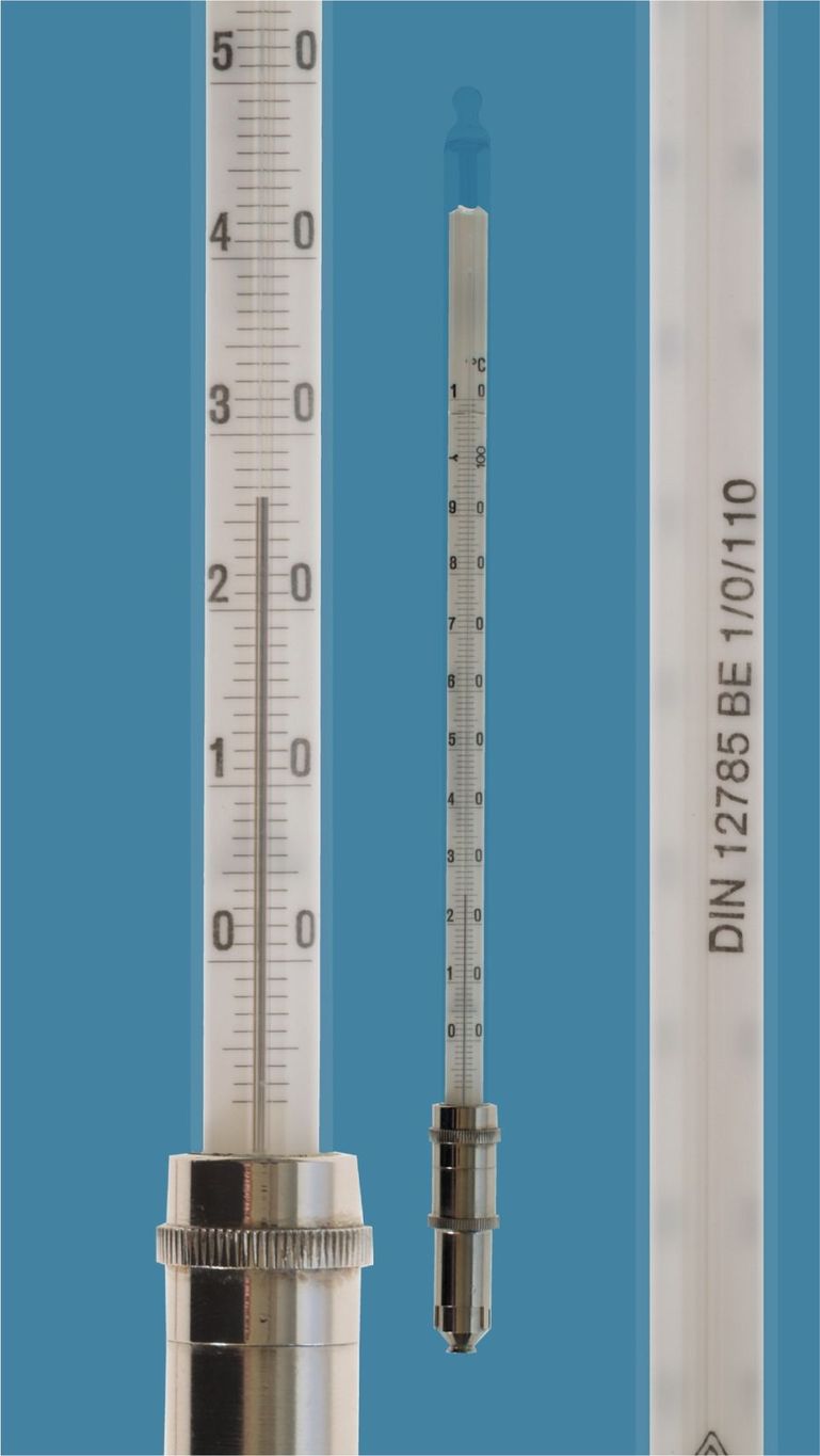 Viskosimeter-Therm. zum Kugelzieh-Viskosimeter, ähnlich DIN 12785, -1+51:0,1°C