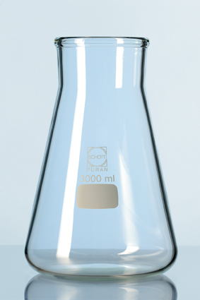 DURAN® Ansetzflasche, weithals, Erlenmeyerform, 5000 ml