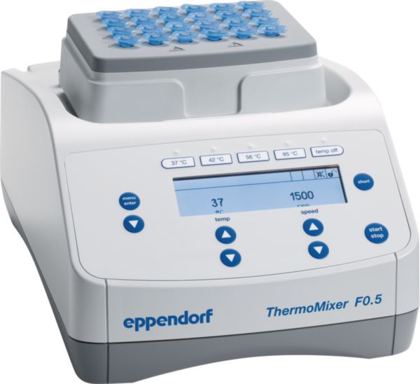 ThermoMixer F0.5, mit Thermoblock fÃ¼r 24 ReaktionsgefÃ¤Ãe 0, 5ml, 220-240 V