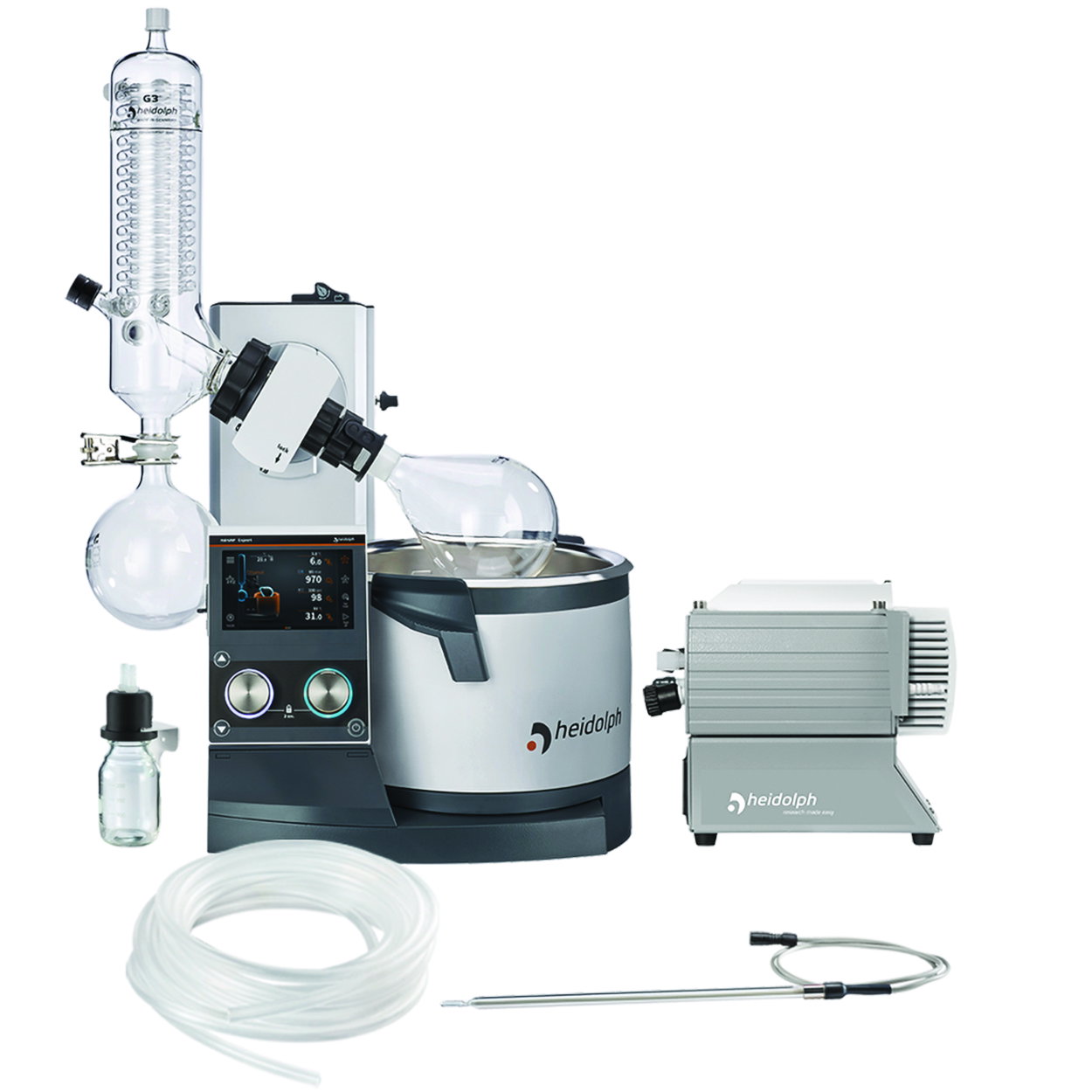 Rotationsverdampfer Hei-VAP Expert Control Automatic Evaporation Paket Rotationsverdampfer Hei-VAP Expert Control Automatic Evaporation Paket