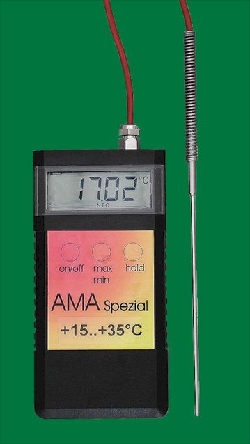Elektronische Digital Thermometer, Ama Spezial, +30...+50