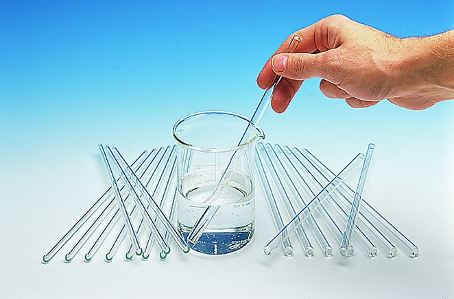 Glasrührstäbe AR-Glas, 200 mm Glasrührstäbe AR-Glas, 200 mm