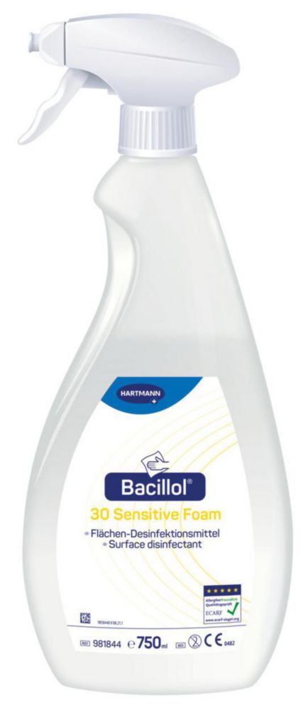 Schnelldesinfektionsmittel Bacillol® 30 Sensitive Foam Schnelldesinfektionsmittel Bacillol® 30 Sensitive Foam