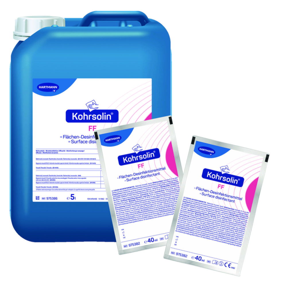 Surface disinfection Kohrsolin® FF Surface disinfection Kohrsolin® FF