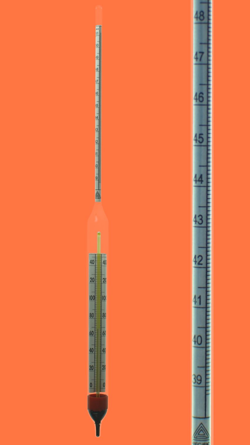 API Gravity Thermo- Hydrometer nach ASTM, S554HL-14, 29+41:0,1°API