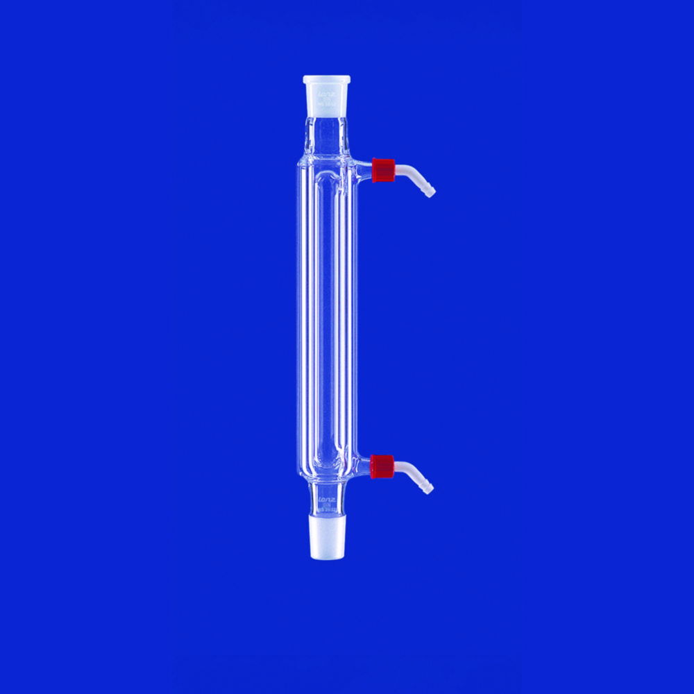 Kühler nach Davies, DURAN®-Rohr, mit Kunststoff-Oliven Kühler nach Davies, DURAN®-Rohr, mit Kunststoff-Oliven