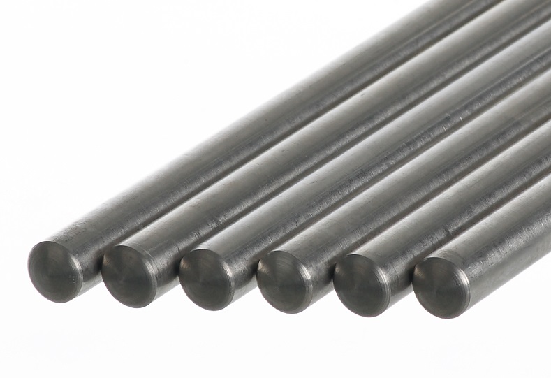 Stativstange 18/10 Stahl, ohne Gewinde, LxD=750x12mm
