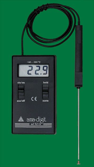 Elektronische Digital Thermometer, ad 31 th, -40...+150:0,1°C, Standardfühler