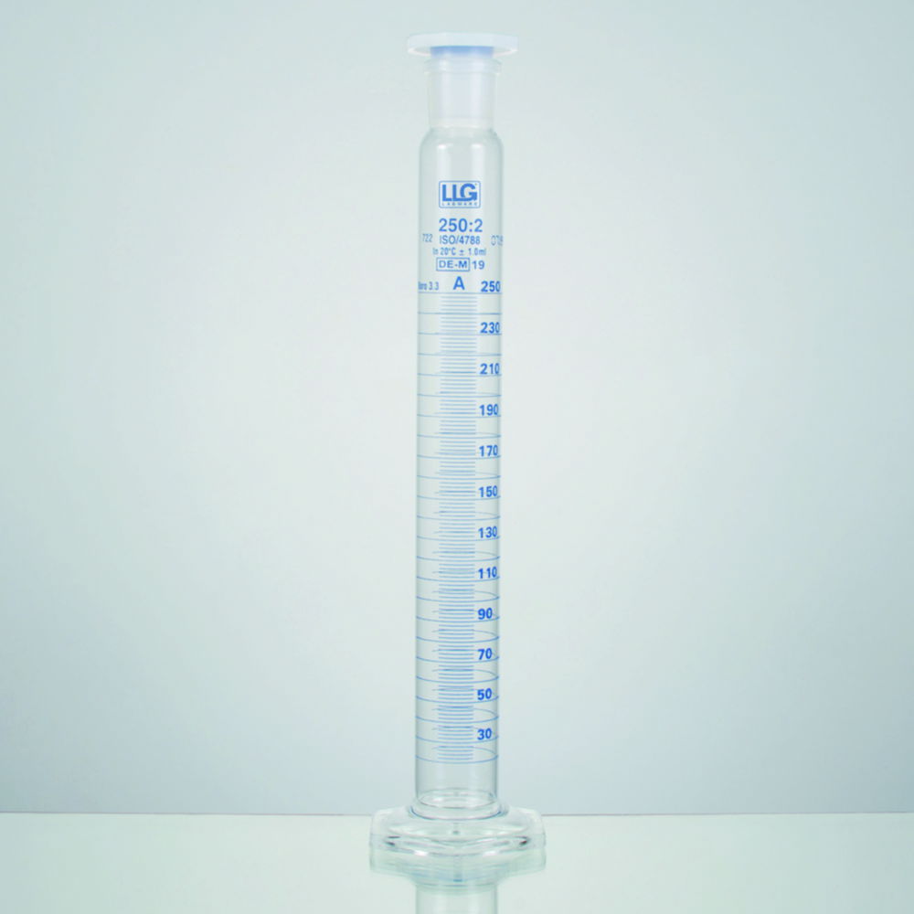 LLG-Mixing cylinders, borosilicate glass 3.3, tall form, class A LLG-Mixing cylinders, borosilicate glass 3.3, tall form, class A
