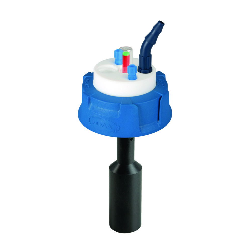 Safety Waste Caps, mit mechanischer Füllstandskontrolle Safety Waste Caps, mit mechanischer Füllstandskontrolle