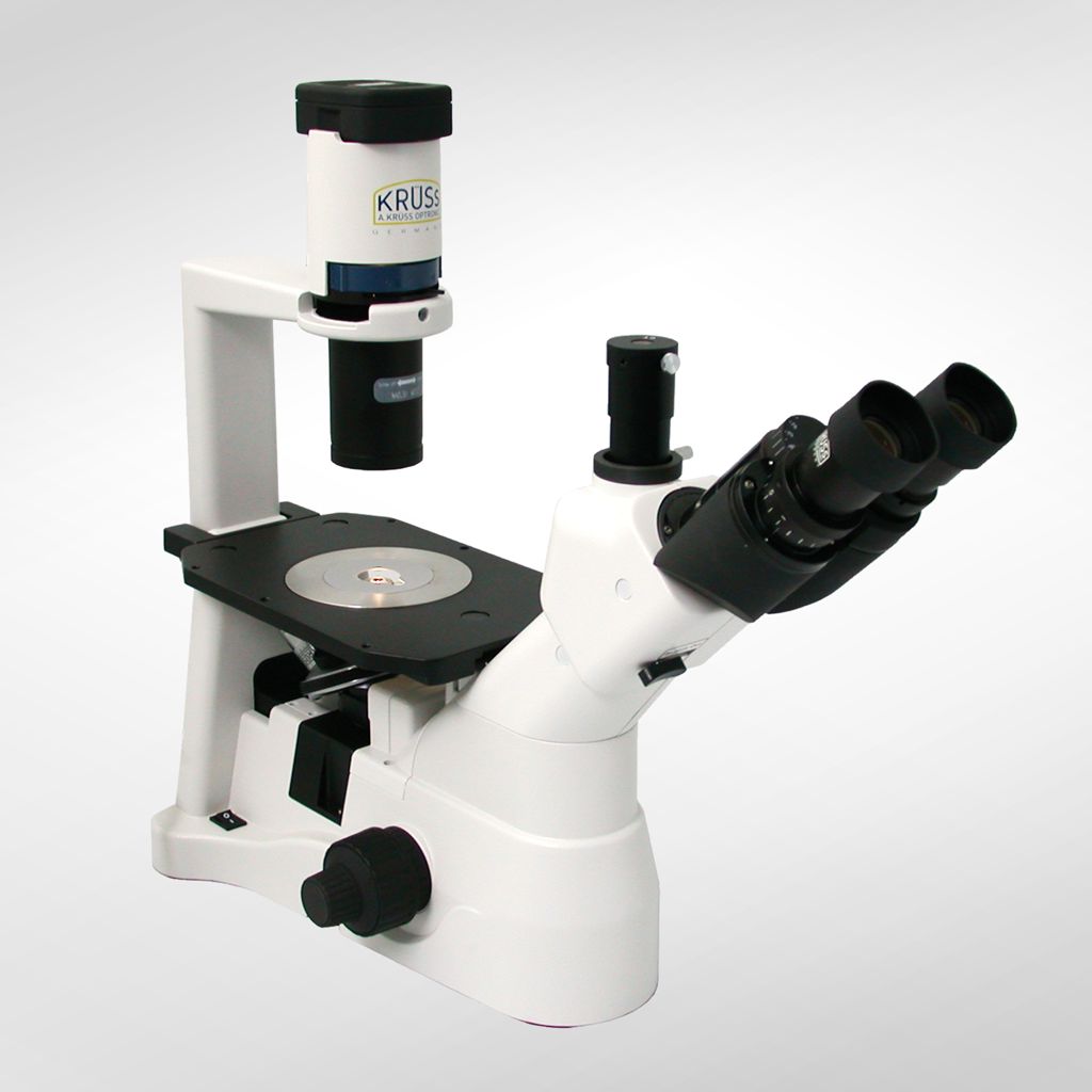 Biologisches Inversmikroskop