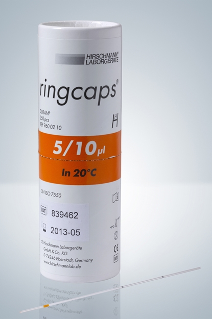 ringcaps® 5 + 10 µl