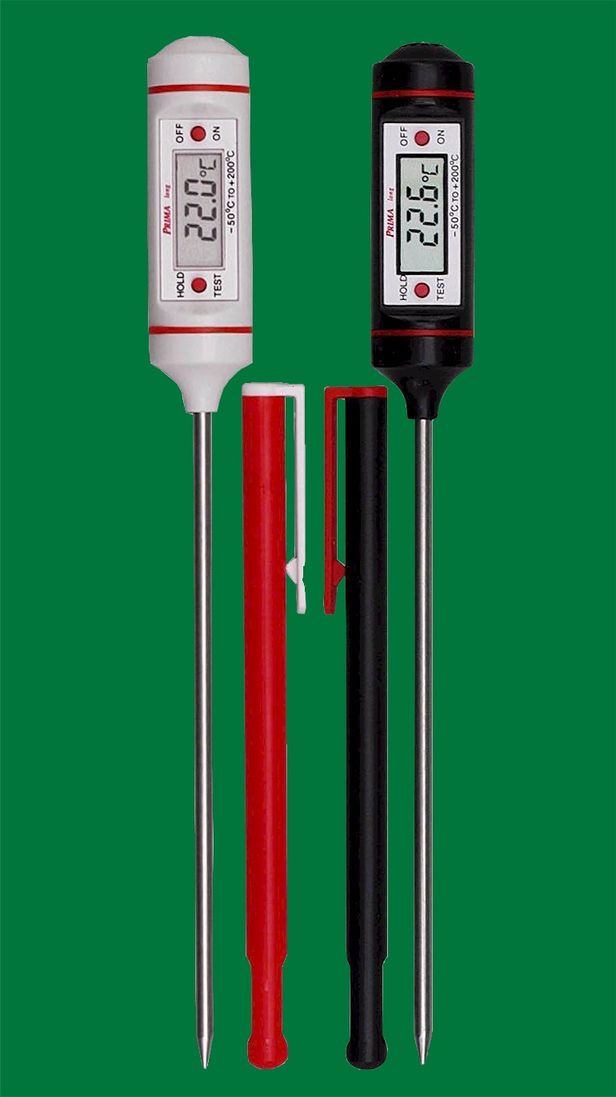 Elektronische Digital Thermometer, PRIMA long, -50...+200:0,1°C