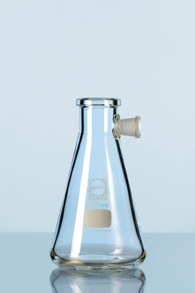DURAN® Saugflasche mit Tubus, Erlenmeyerform, 1000 ml