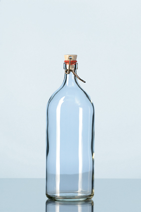 DURAN® Rollrandflasche, mit Bügelverschluss, 1000 ml