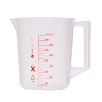 Messbecher, PP, 2000 ml, gemäß ISO, 1 Stück