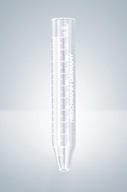 Zentrifugengläser weiß graduiert 10 ml, Teil. 0,1 ml, L 100 mm