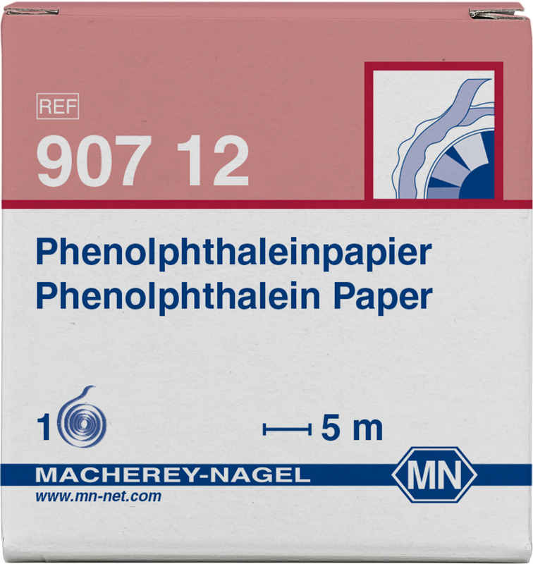 Phenolphthaleinpapier Rolle à 5 m, 1 Roll Phenolphthaleinpapier Rolle à 5 m, 1 Roll