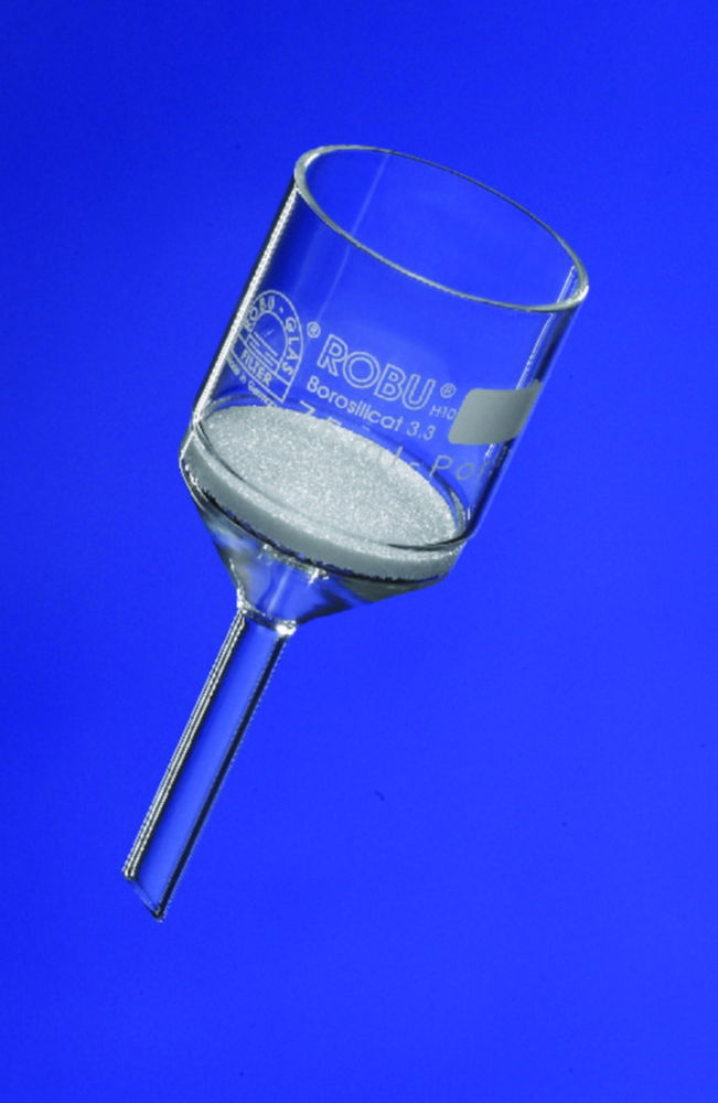 Filter funnels VitraPOR®, Borosilicate glass 3.3 Filter funnels VitraPOR®, Borosilicate glass 3.3