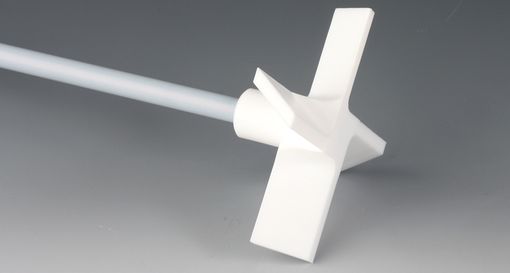 Propeller-Rührwellen, vierflüglig PTFE, PTFE überzogene Edelstahlwelle