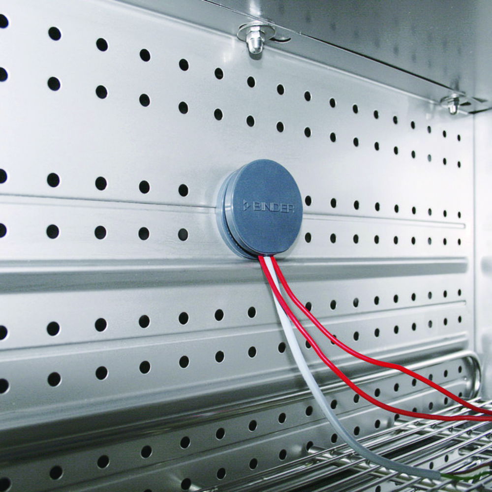 Durchführung mit Silikonstopfen für CO2-Inkubatoren CB Serie Durchführung mit Silikonstopfen für CO2-Inkubatoren CB Serie