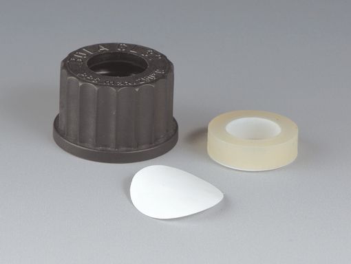 Druckausgleichsset PTFE/Silicone/PPS, Schraubkappe aus PPS,