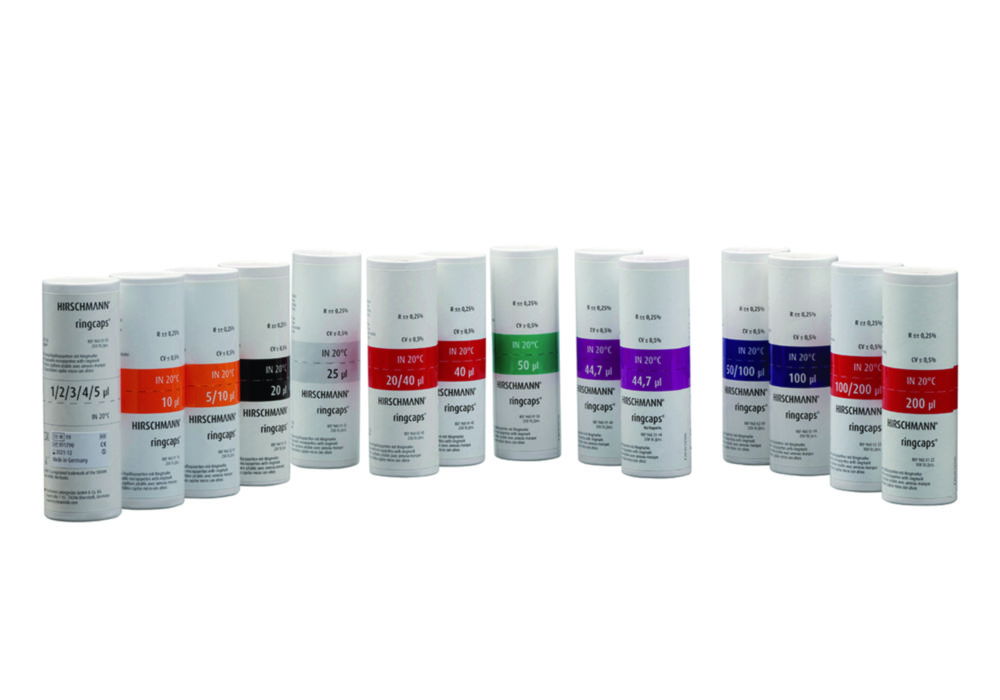 Mikro-Einmalpipetten ringcaps® Mikro-Einmalpipetten ringcaps®