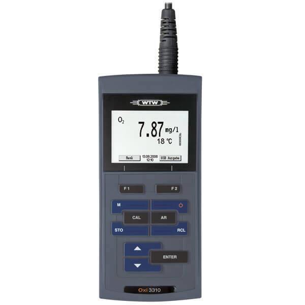 Oxi 3310 Mobiles Sauerstoff-Messgerät mit Datenlogger