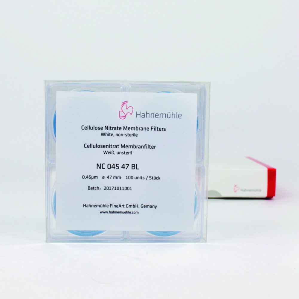 Membranfilter, Cellulosenitrat, unsteril Membranfilter, Cellulosenitrat, unsteril