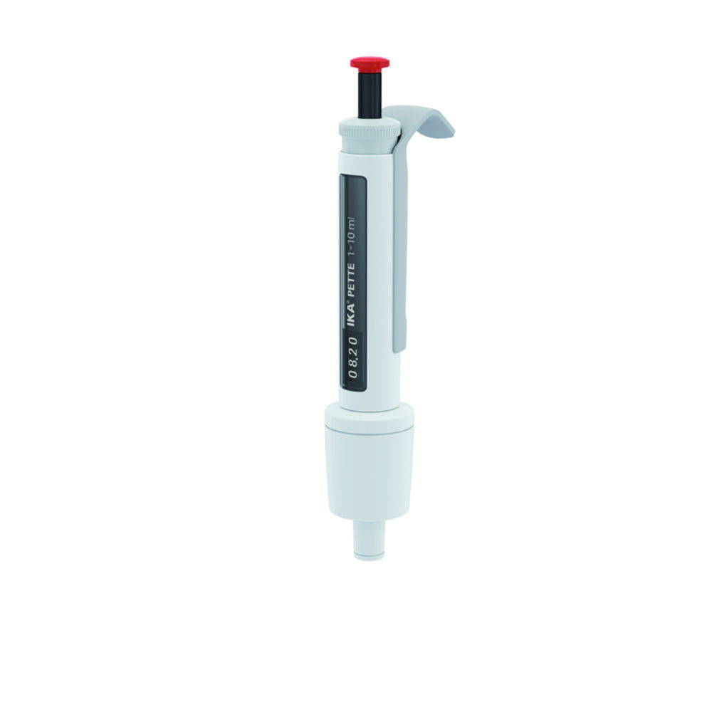 Einkanalpipetten IKA Pette vario | rot | 0020011218 | 10000 µl | 1000 ...