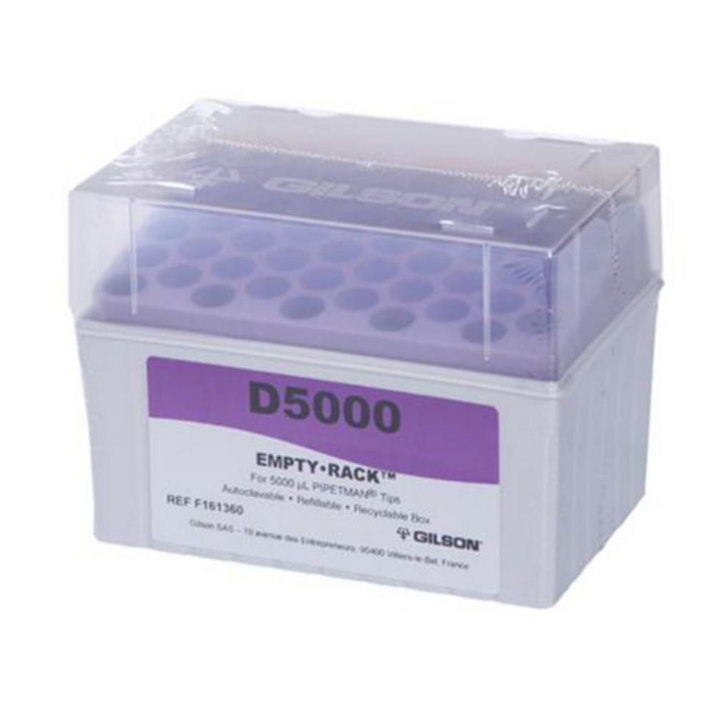 Leere Racks für ECOPACK™ und EASYPACK™ | 500 ... 5000 µl | F161360 ...