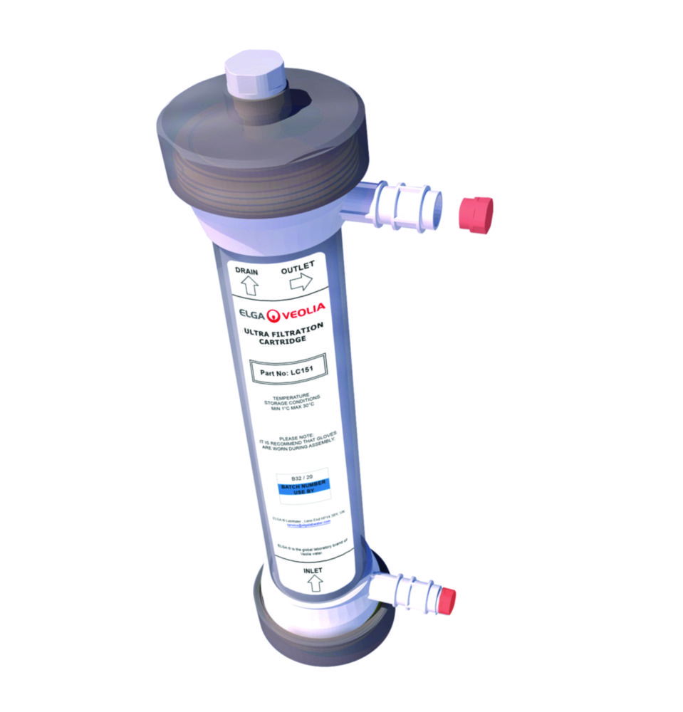 Mikrofilter für Reinstwassersysteme Elga | Ultrafiltrationsmodul (UF) 5 ...