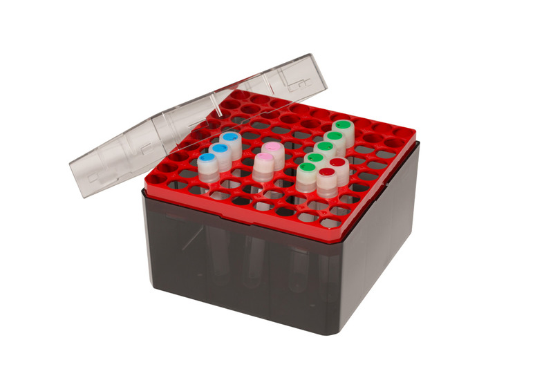 Cryo-Box PC, roter Einsatz, 1 Stück Cryo-Box PC, roter Einsatz, 1 Stück
