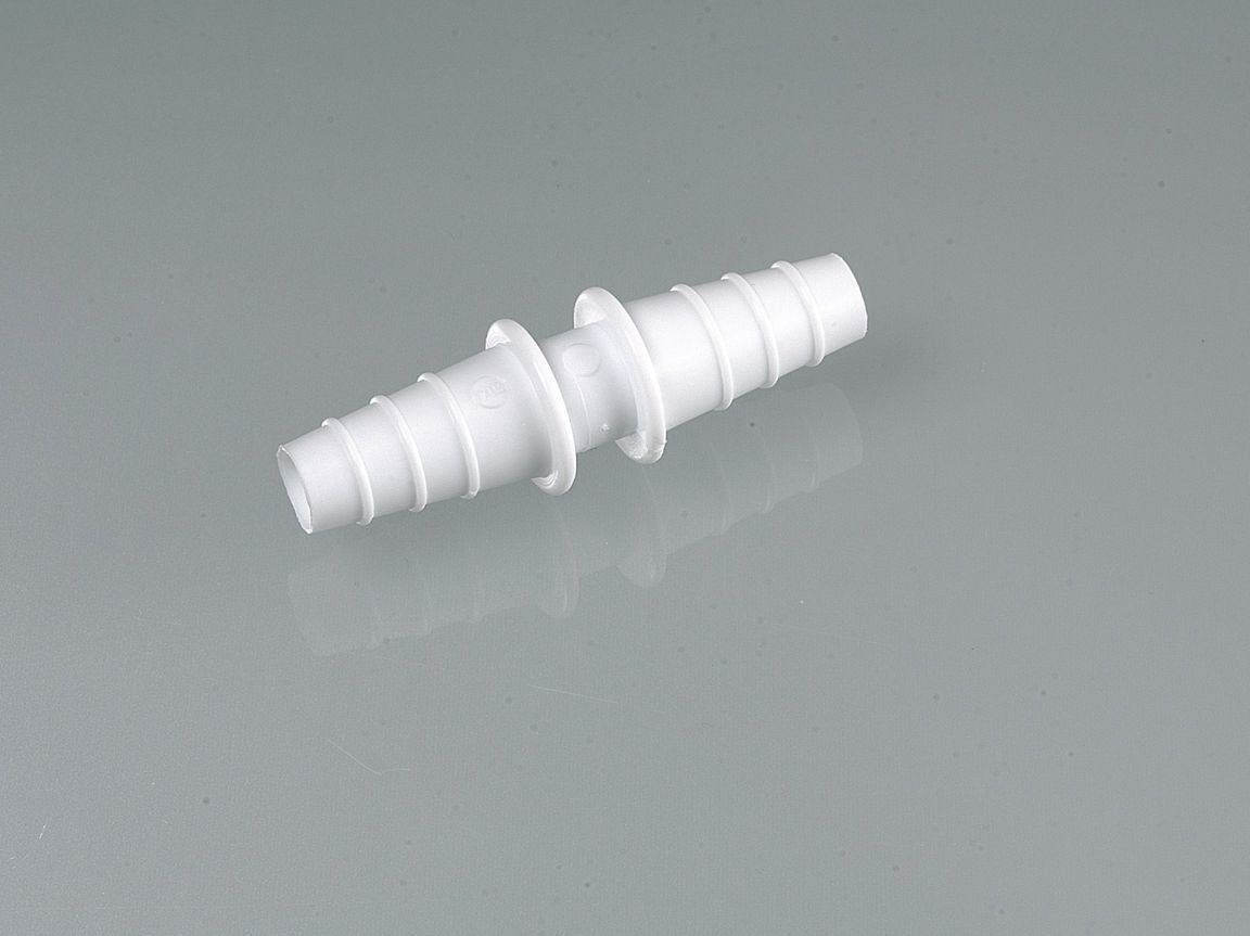 Verbinder gerade, konische Tülle, PP, f. Ø 11-14mm, Verpackung mit 10 Stück