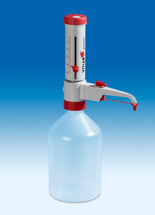 Dispenser VITLAB® genius² , variabel, Volumen 10,0-100,0 ml