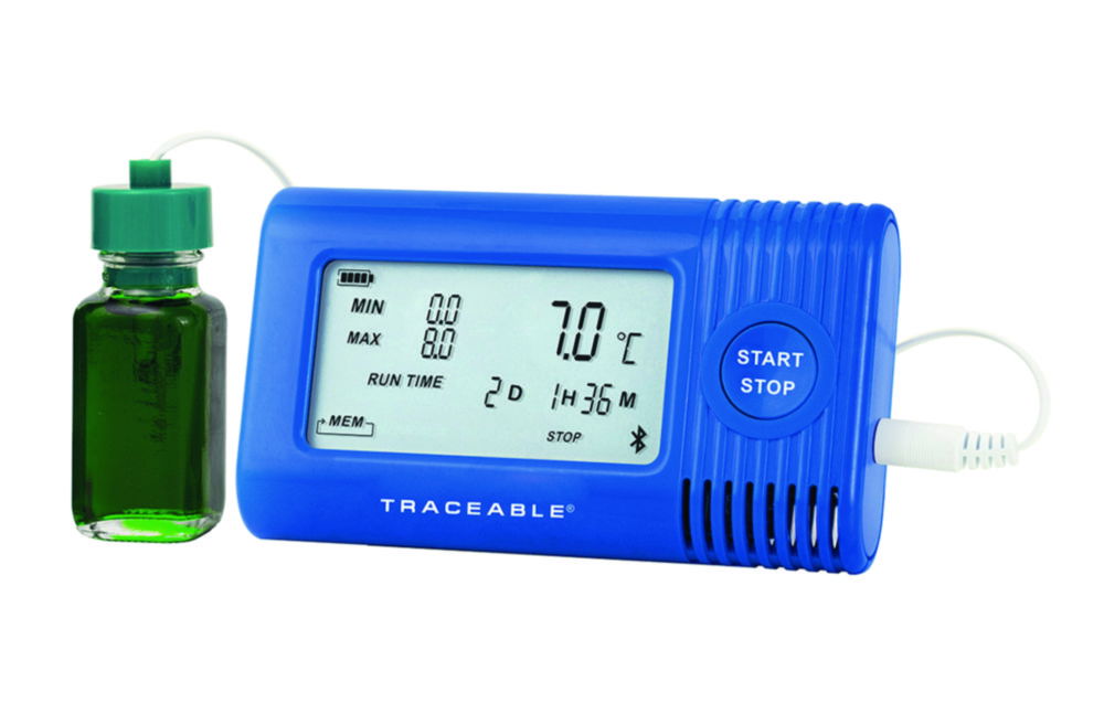 Temperature data logger Traceable®, with 1 bottle probe