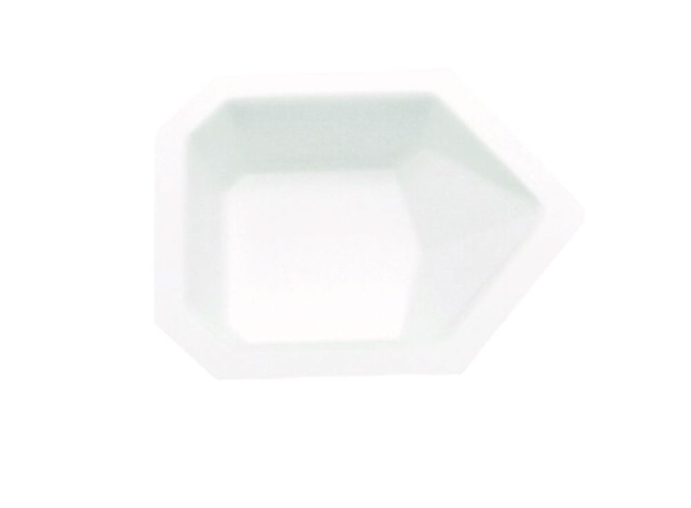 Wägeschalen, PS, mit Ausguss Wägeschalen, PS, mit Ausguss