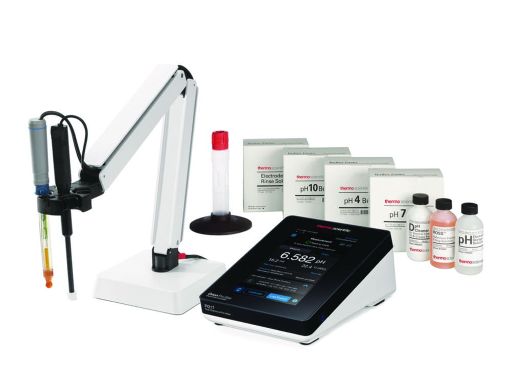 Dual channel pH/ion meter Orion™ Pro Star PI217, standard pH kit