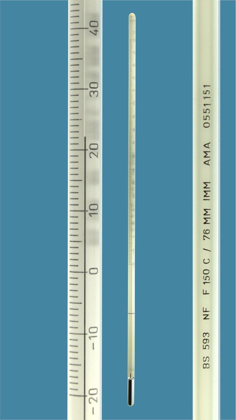 Thermometer ähnlich BS 593, F200C/100, 148+202:0,2°C