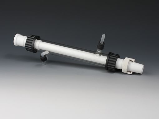 Liebig-Kühler Vakuum PTFE, in SAFE LAB-Ausführung, 300 mm