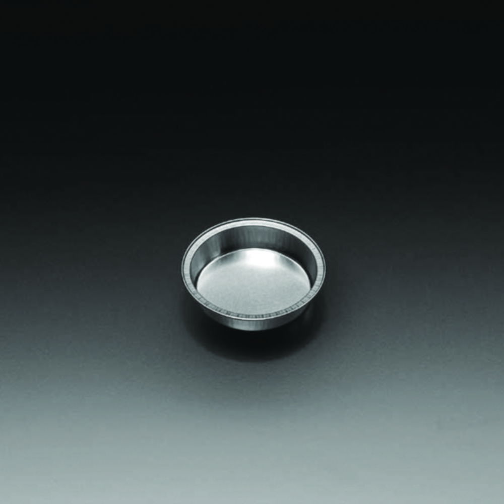 Aluminium containers, round