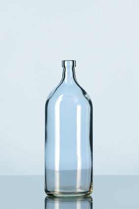 DURAN® Rollrandflasche, ohne Verschluss, 250 ml