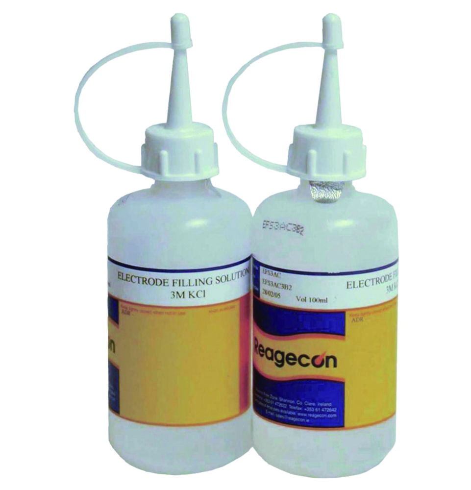 Electrode filling (Electrolyte) solutions Electrode filling (Electrolyte) solutions