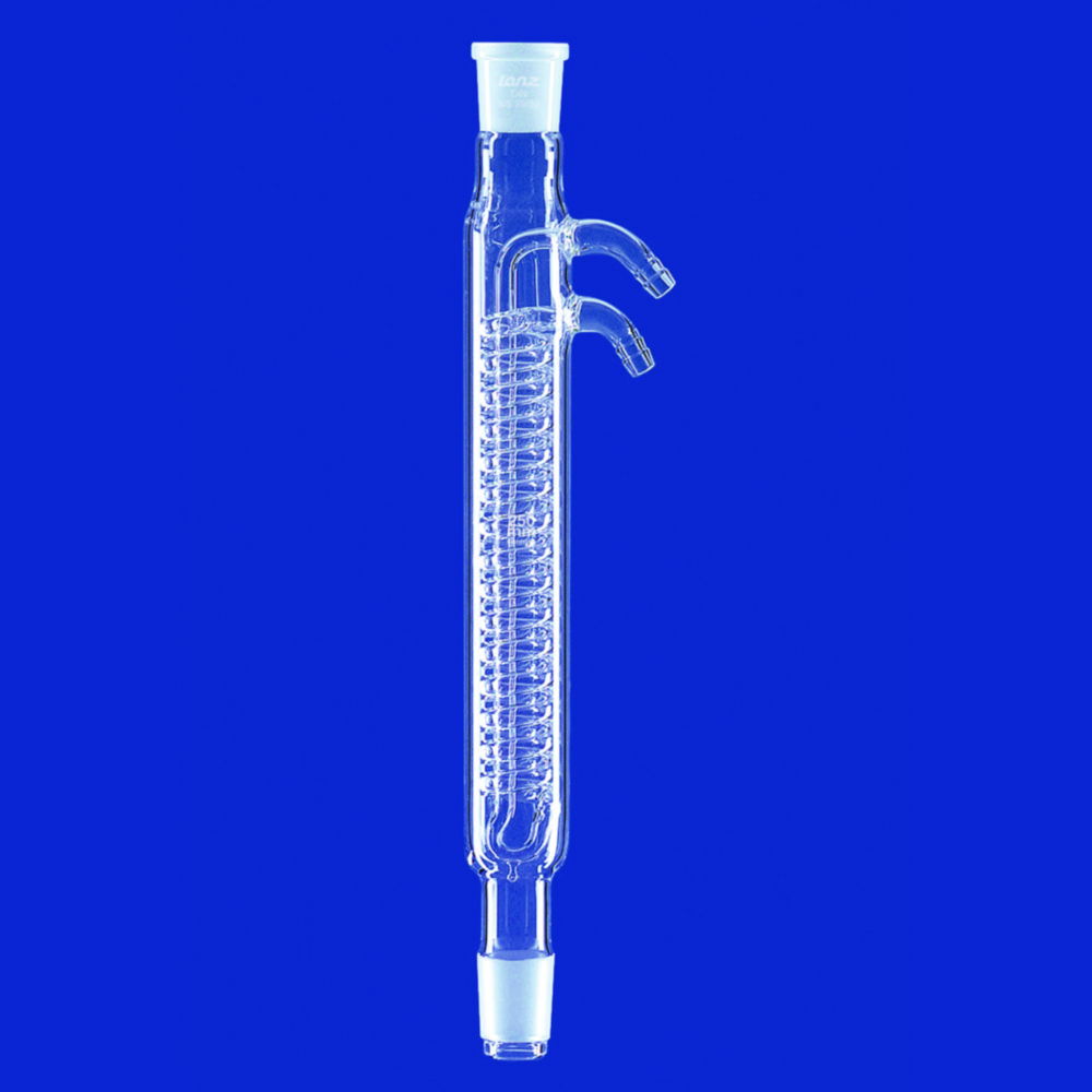 Dimroth-Kühler, mit Glasolive, DURAN®-Rohr Dimroth-Kühler, mit Glasolive, DURAN®-Rohr