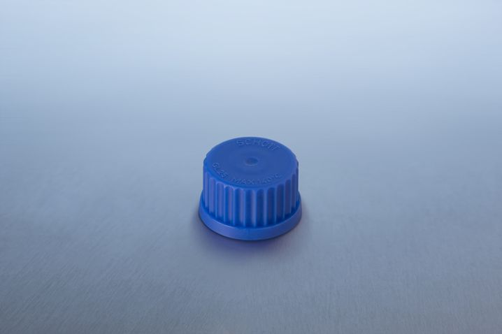 Schraubverschluss GL 32, PP, blau, mit Lippendichtung, für DURAN® Laborglasflaschen