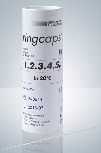 ringcaps® 1 - 5 µl