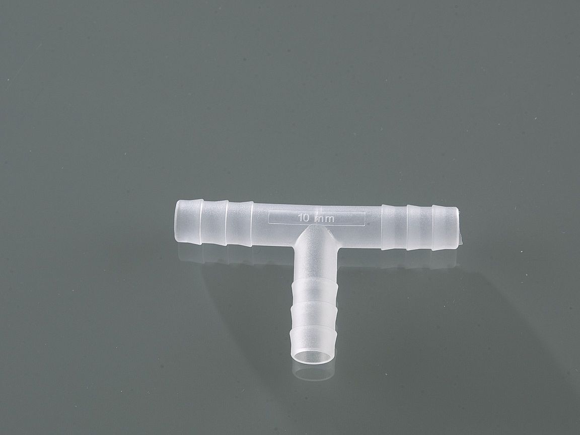 T-Schlauchverbinder, PP, f. Ø 9-11 mm, zylindrisch, Verpackung mit 10 Stück