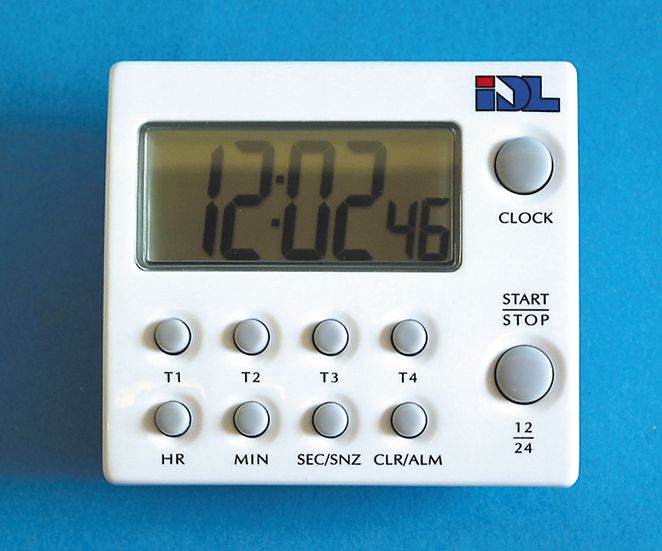 Multi-Timer DIGITAL TM-44 4 Timer, COUNT DOWN/COUNT UP 99 STD.