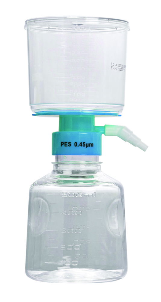 Vacuum filtration systems, blue cap, PES membrane, sterile Vacuum filtration systems, blue cap, PES membrane, sterile