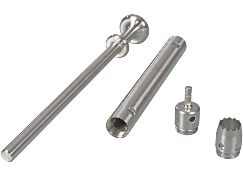 Sampling drill for stalk material Sampling drill for stalk material